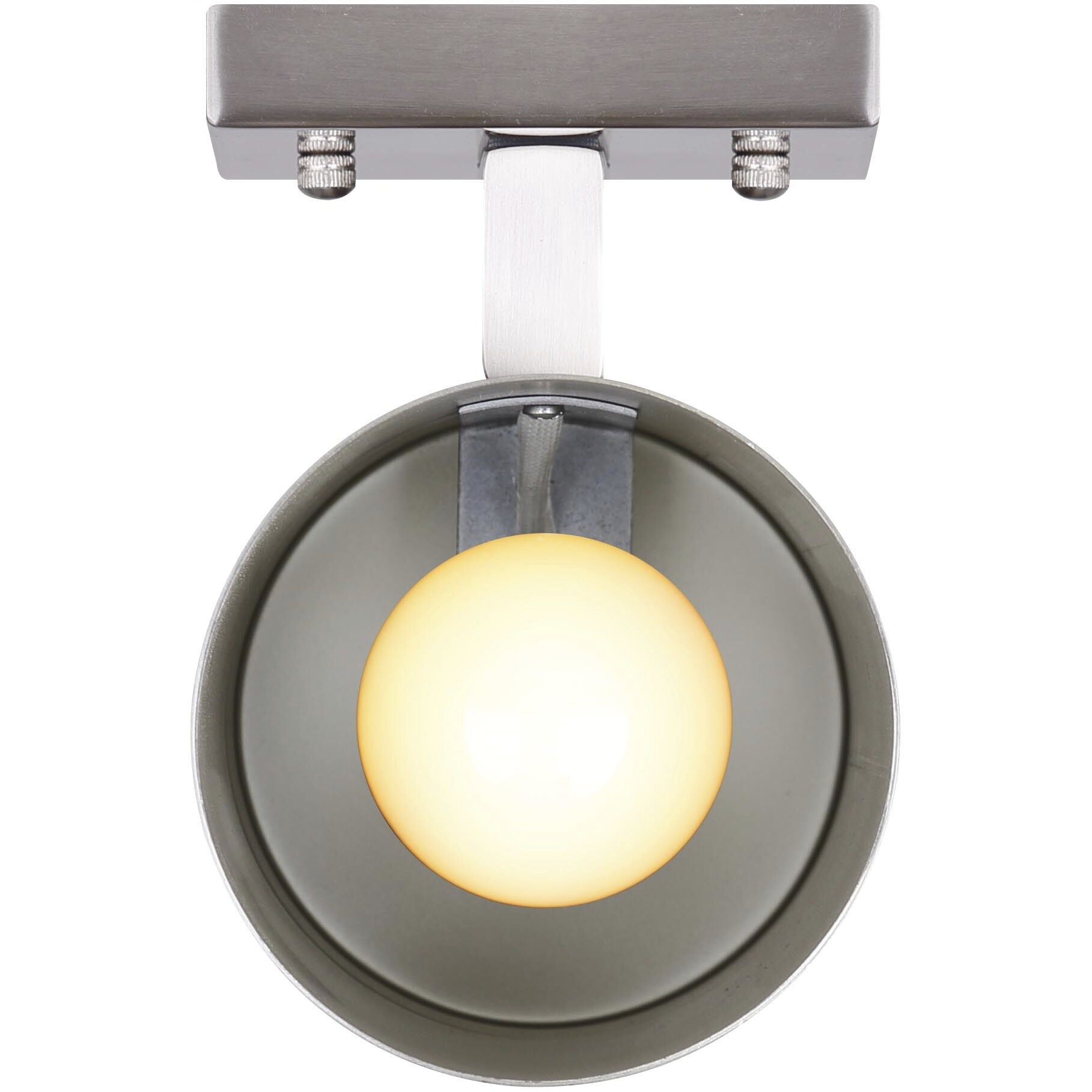 Madison 1 Light 7 inch Brushed Nickel Outdoor Downlight