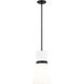 Clark 1 Light 9.75 inch Midnight Black Pendant Ceiling Light