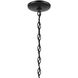 Jolie 9 Light Black Chandelier Ceiling Light in Incandescent