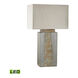 Dottie 32 inch 9.50 watt Gray Outdoor Table Lamp