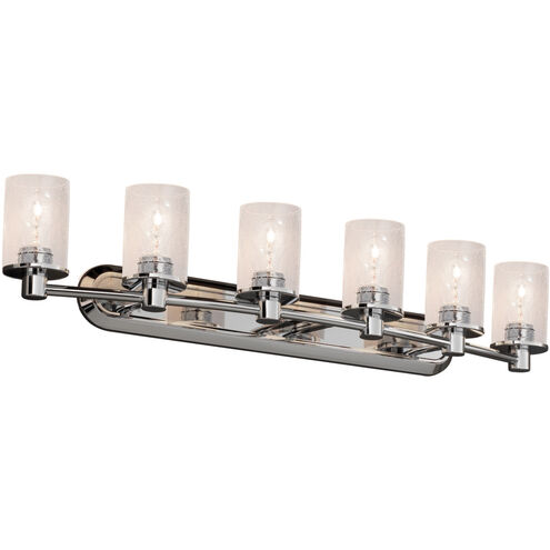 Fusion 6 Light 43.75 inch Bathroom Vanity Light