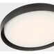 Kelly Wearstler Precision LED 18 inch Bronze Round Flush Mount Ceiling Light