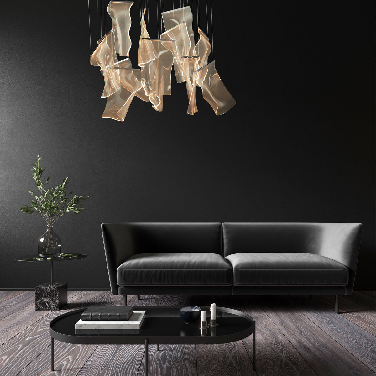 Rinkle 55 inch 30.00 watt Polished Chrome Floor Lamp Portable Light