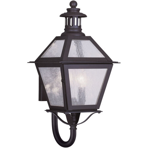 Waldwick 2 Light 19 inch Bronze Outdoor Wall Lantern