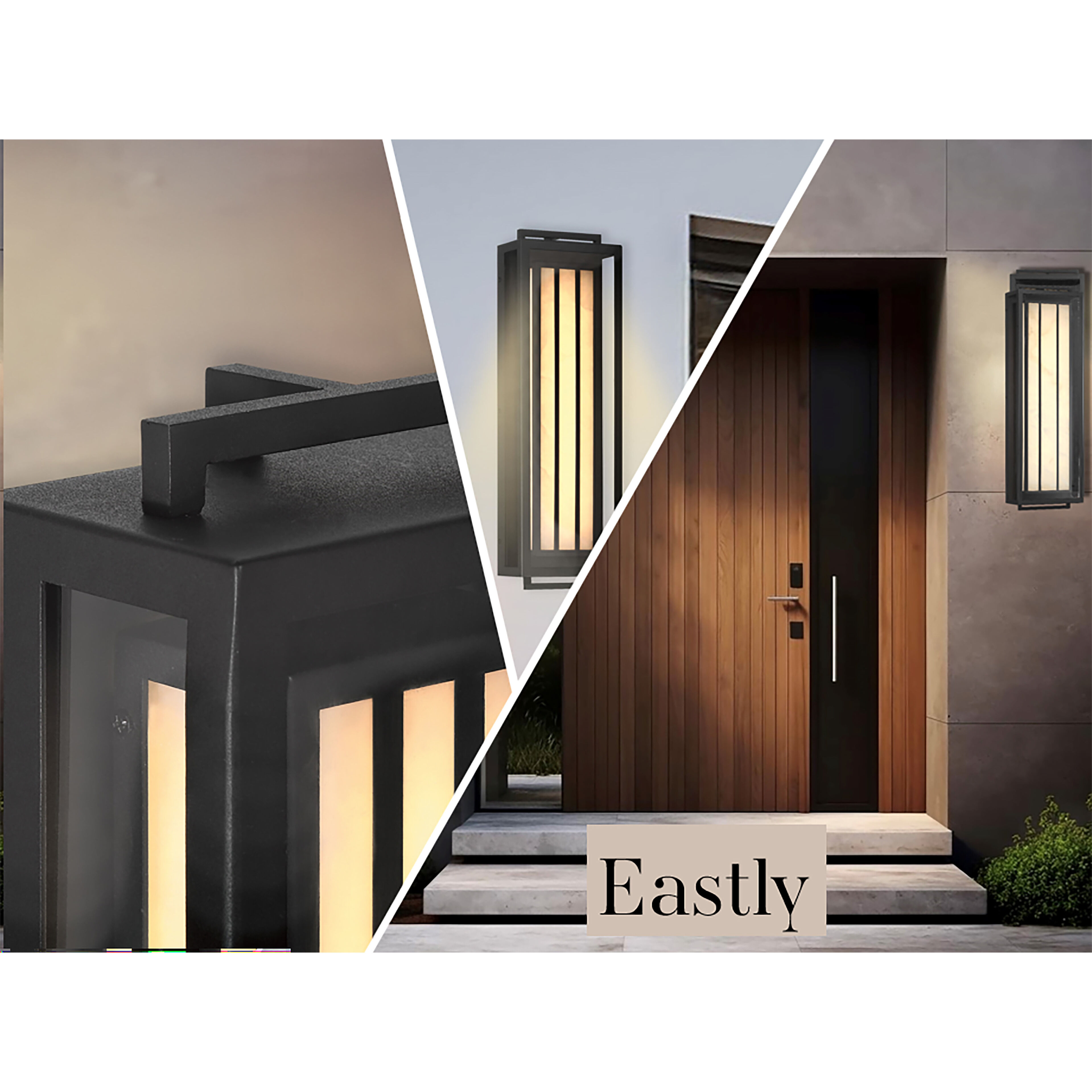 Eastly Outdoor Wall Sconce in Sand Coal, Great Outdoors
