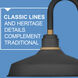 Foundry Classic Outdoor Barn Light in Textured Black, Gooseneck