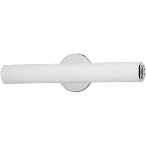 Signature LED 5 inch Polished Chrome Vanity Light Wall Light in 18"