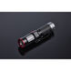 Recharge 3.79 inch Black and Gray and Red Pivot Light Portable Light