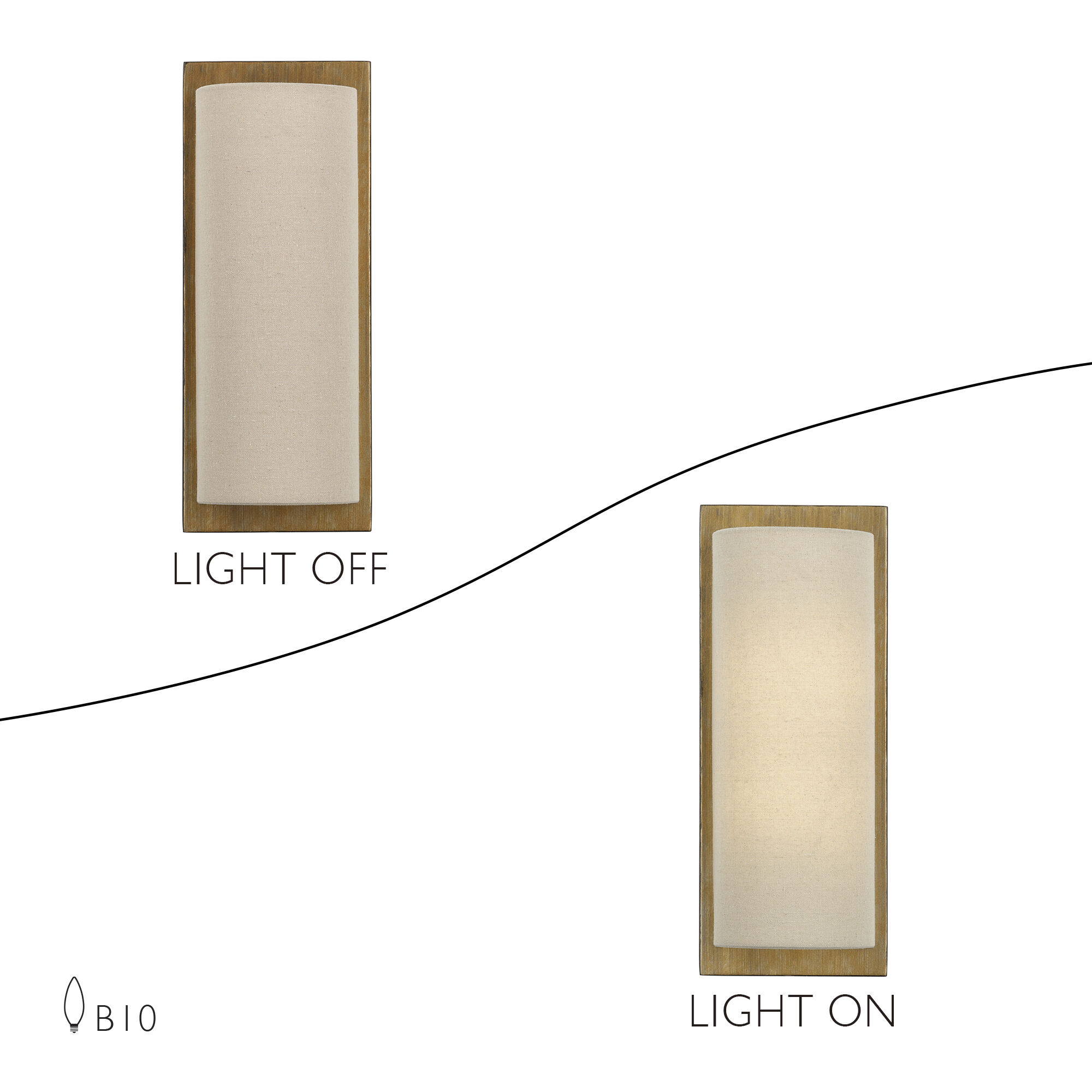 Bellingham Wall Sconce Wall Light in Antique Gold Leaf