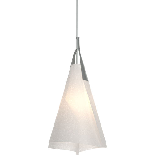 Mobius 1 Light 13.5 inch Vintage Platinum Pendant Ceiling Light, Tall