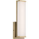 Citi Solo 4.5 inch Antique Brushed Brass Vanity/Bath Bar Wall Light