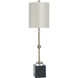 Halle 37 inch 100.00 watt Brushed Brass Table Lamp Portable Light