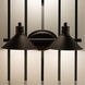 Akron 2 Light 18 inch Oil Rubbed Bronze and Matte White Bathroom Light Wall Light