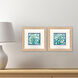 Jungle Melody Blue and Green Framed Art, Propac