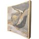 Transcend Beige and Green and Rust Wall Sculpture, The Studio