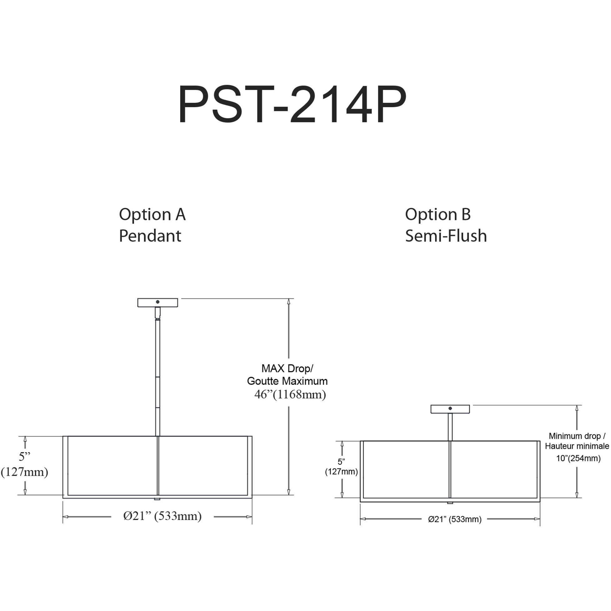 Preston 4 Light 20.75 inch Matte Black with Grey Pendant Ceiling Light