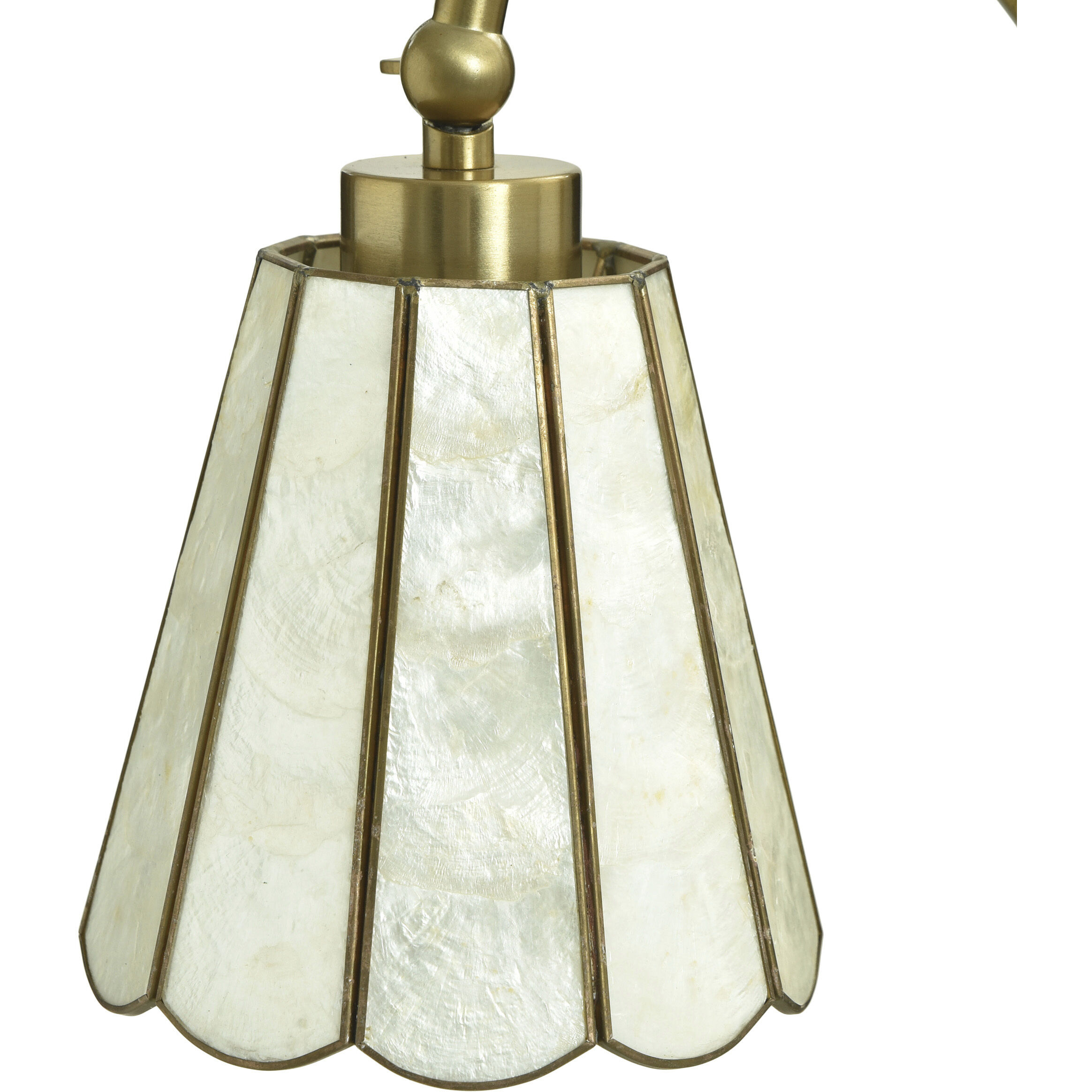 Verity 24 inch 40 watt Polished Brass Table Lamp Portable Light