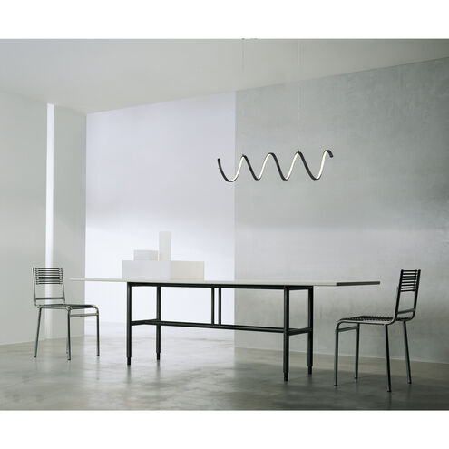 Synergy LED 41.75 inch Black Linear Pendant Ceiling Light