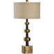 Frederick Cooper 34 inch 100.00 watt Blacksmith/Antique Brass Table Lamp Portable Light