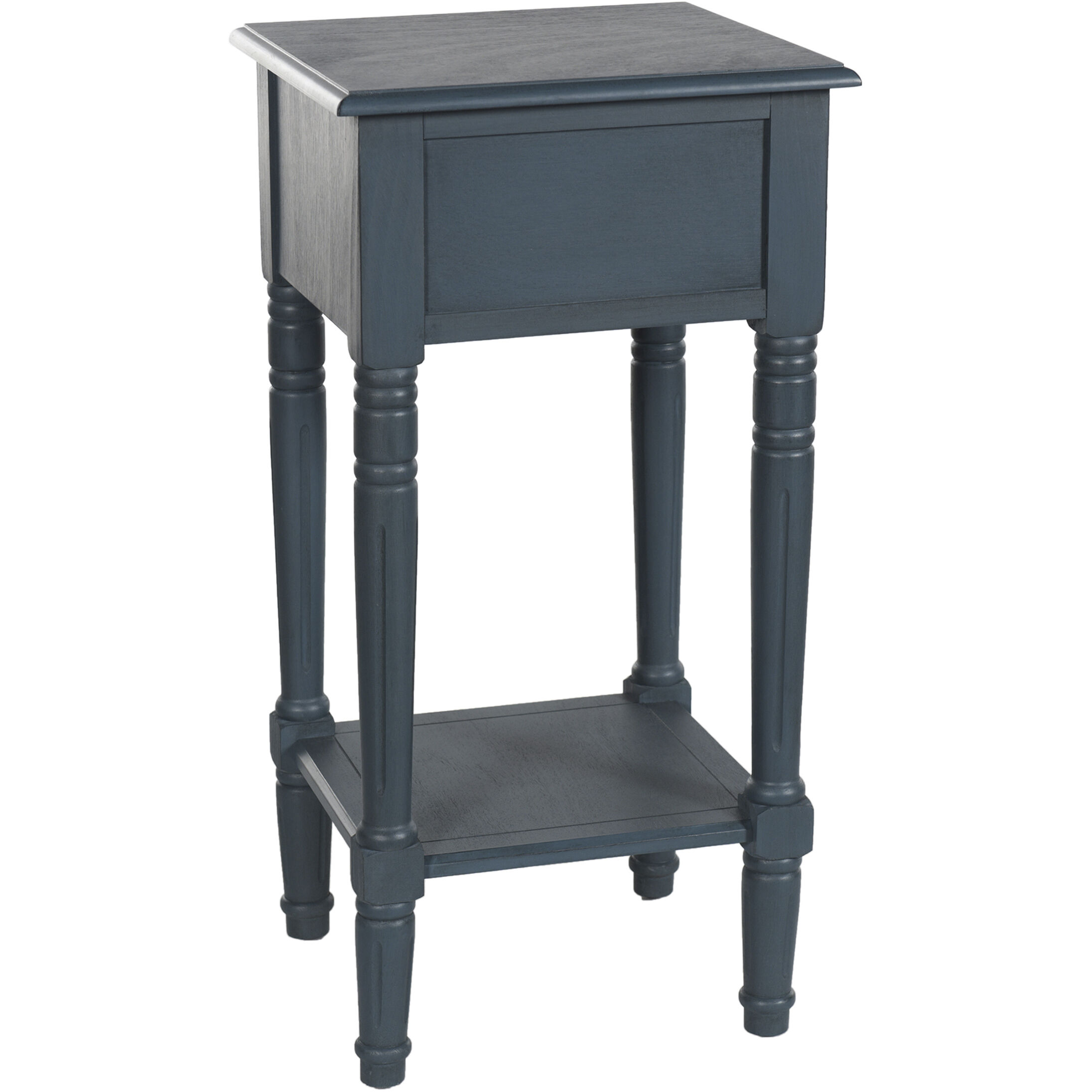 Hampton 28 X 14 inch Antique Navy End/Side Table