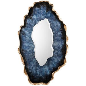 Dirillo 65.5 X 40 inch Blue Agate Mirror, Tall