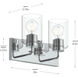 Merry 2 Light 12 inch Polished Chrome Bath Vanity Wall Light