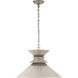 Chapman & Myers Alborg 1 Light 24 inch Antique Nickel Stacked Pendant Ceiling Light, Large