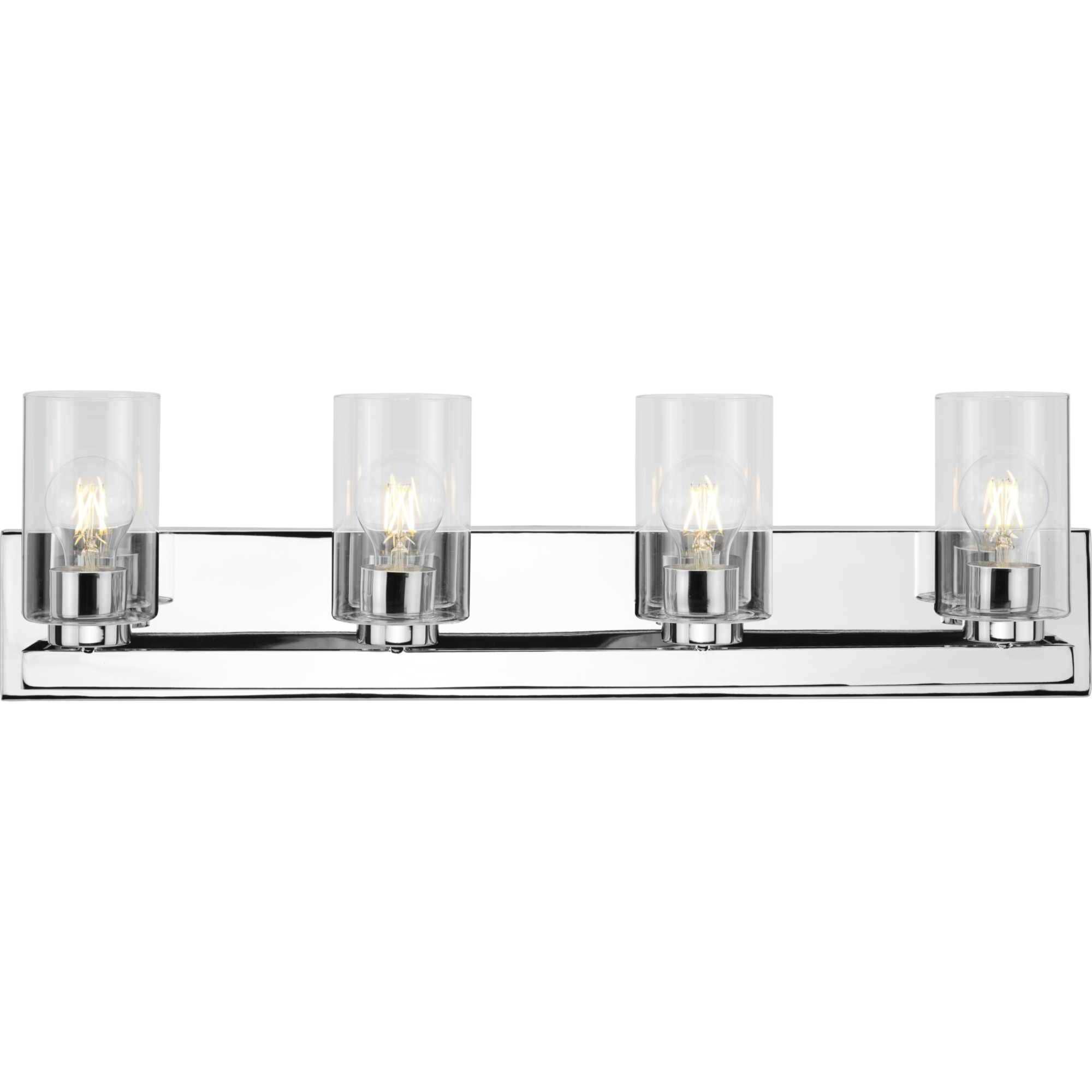 Goodwin 4 Light 29.25 inch Polished Chrome Vanity Light Wall Light
