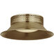 Kelly Wearstler Precision LED 7.25 inch Antique-Burnished Brass Flush Mount Ceiling Light