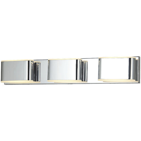 Bianca LED 25.6 inch Chrome Bath Vanity Light Wall Light