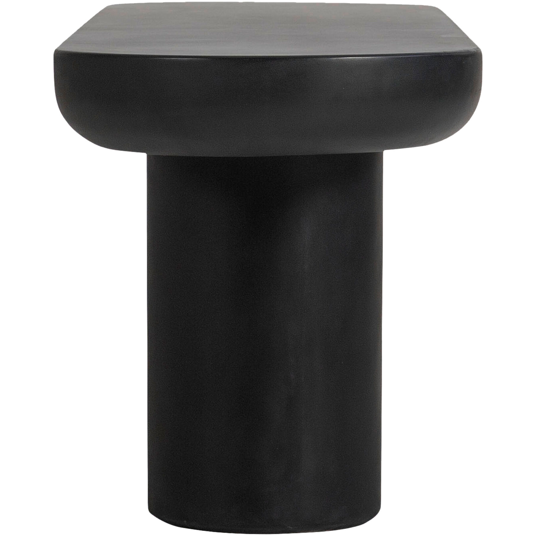 Rocca Black Dining Bench, Outdoor