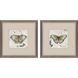 Animals Collection Brushed Pewter With Silver Lip Framed Art