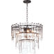 Warren 9 Light 24 inch Dark Bronze Multi-Light Pendant Ceiling Light