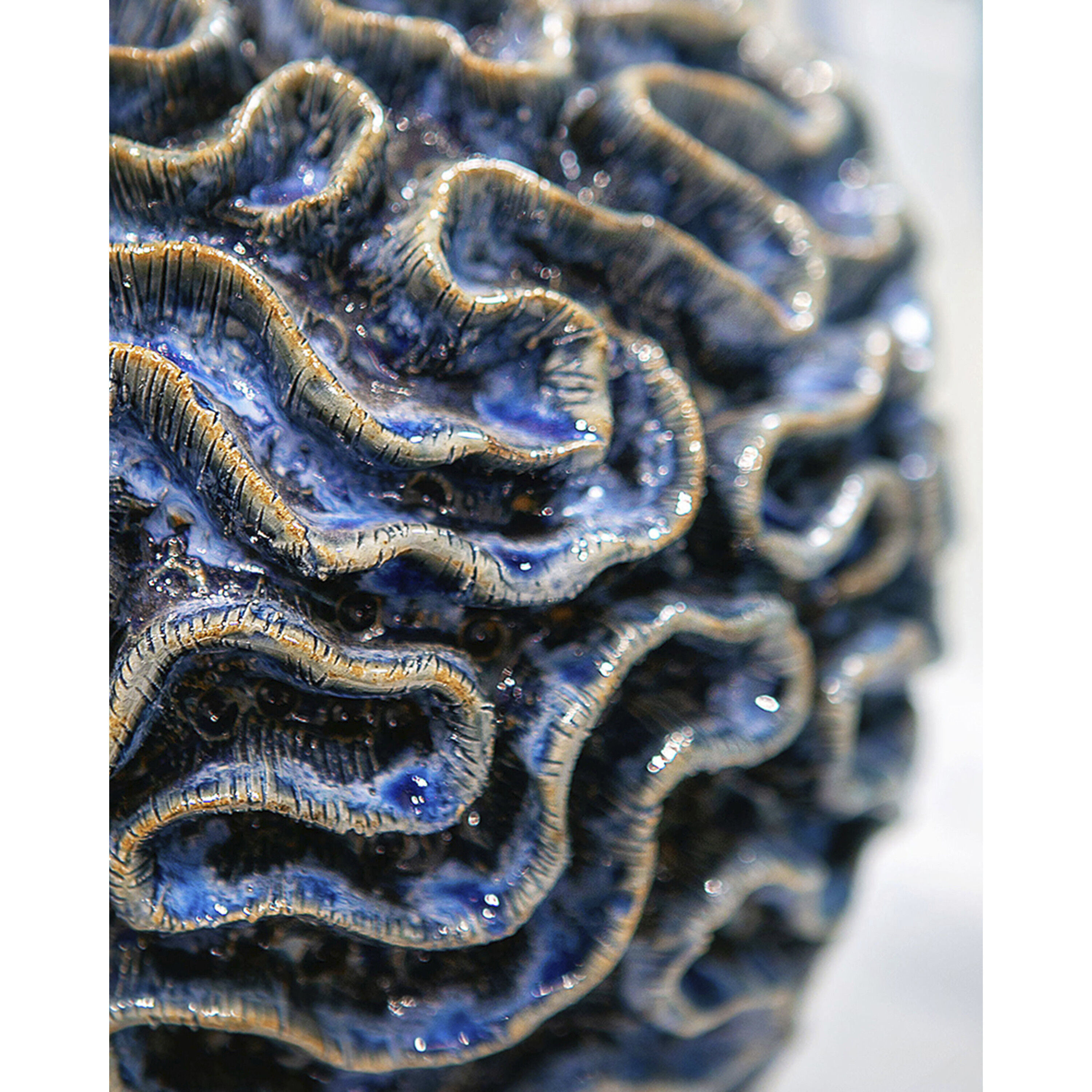 Milos 29.5 inch 150 watt Blue Table Lamp Portable Light