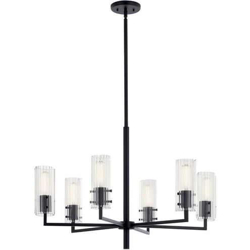 Velestino 6 Light Black Chandelier Ceiling Light