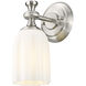 Orion 1 Light 4.75 inch Brushed Nickel Wall Sconce Wall Light