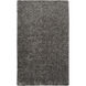 Casper 36 X 24 inch Charcoal, Silver Gray Rug