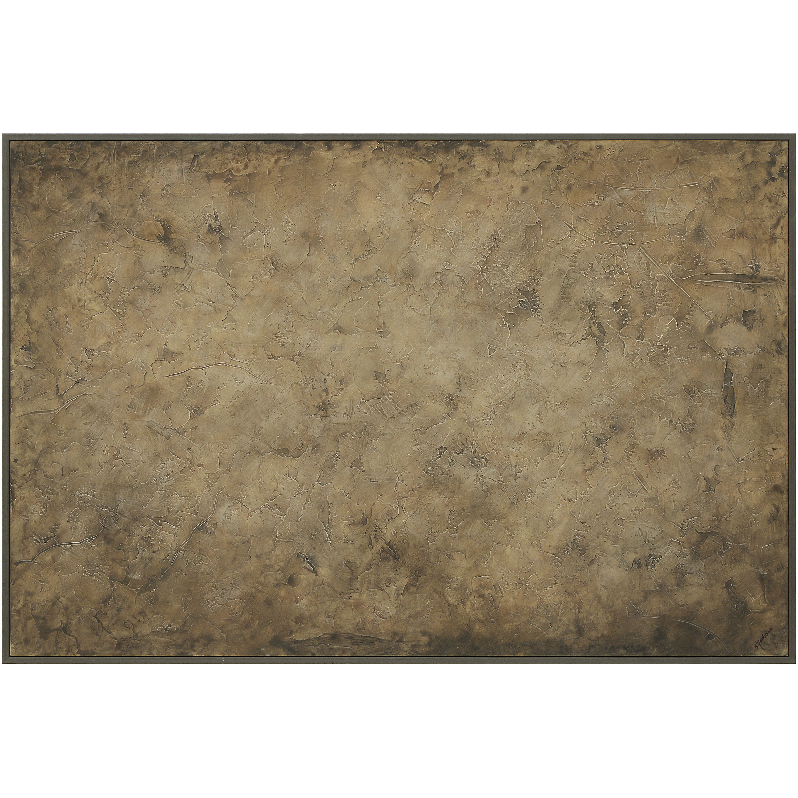 Acacia Multicolor and Charcoal Canvas Art