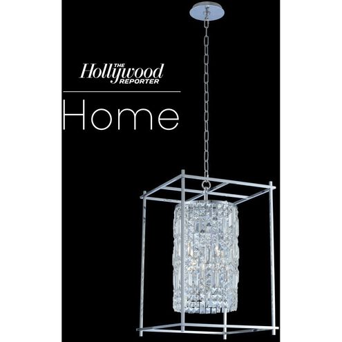 Joni 4 Light 23 inch Chrome Foyer Light Ceiling Light