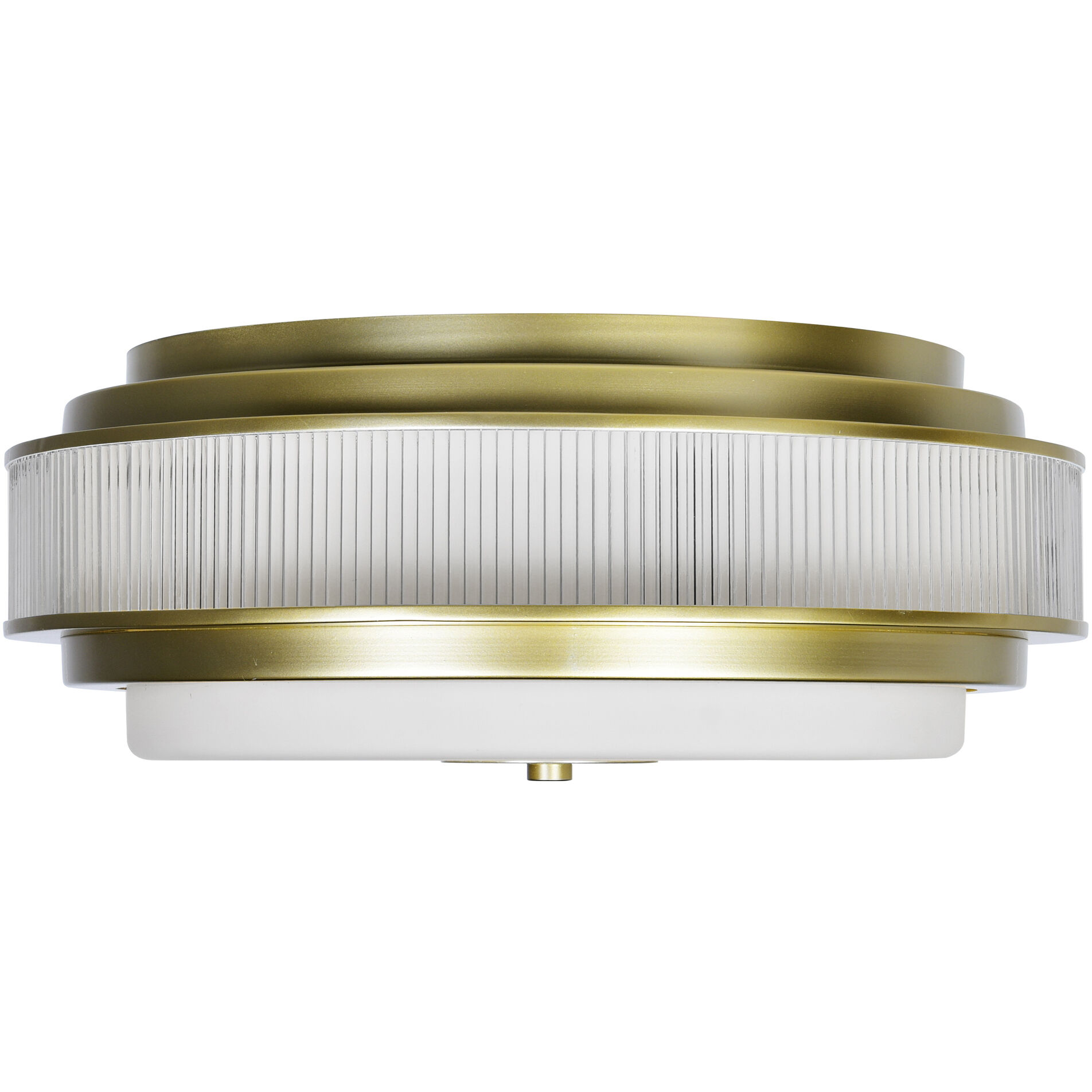 Valdivia 5 Light 22 inch Satin Gold Flush Mount Ceiling Light