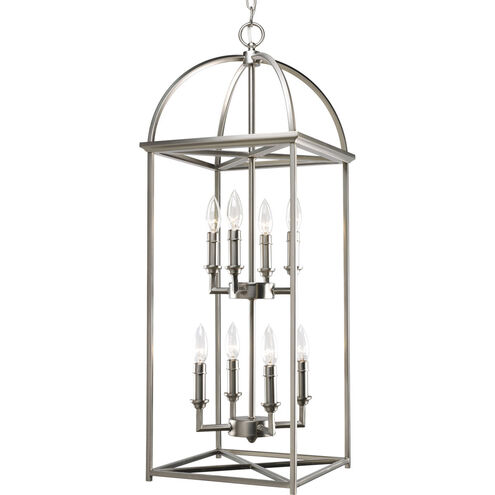 Piedmont 8 Light 17 inch Burnished Silver Hall & Foyer Ceiling Light