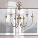 Lillianne 33.75 inch 60.00 watt Heirloom Gold Chandelier Ceiling Light