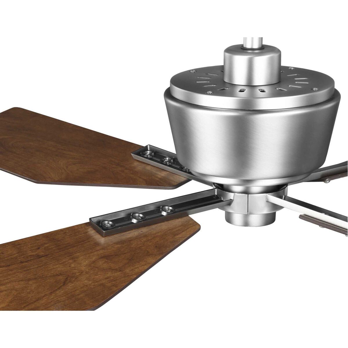 Chapin 54 inch Antique Nickel with Driftwood Blades Ceiling Fan