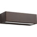 Maia 1 Light 3 inch Oiled Bronze Outdoor Wall Sconce