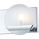 Tyleigh 4 Light 32 inch Polished Chrome Bath Light Wall Light