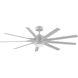 Odyn Custom Matte White Fan Motor, Blades Sold Separately