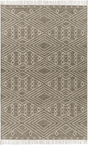 Bedouin 60 X 36 inch Taupe Rug in 3 x 5, Rectangle