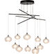 Ume 10 Light 38.7 inch Oil Rubbed Bronze Mobile Pendant Ceiling Light