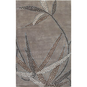 Heritage 36 X 24 inch Taupe, Charcoal, Black, Camel, Butter Rug