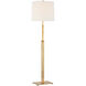 Ray Booth Cadmus 49.25 inch 15.00 watt Antique Brass Adjustable Floor Lamp Portable Light, Medium